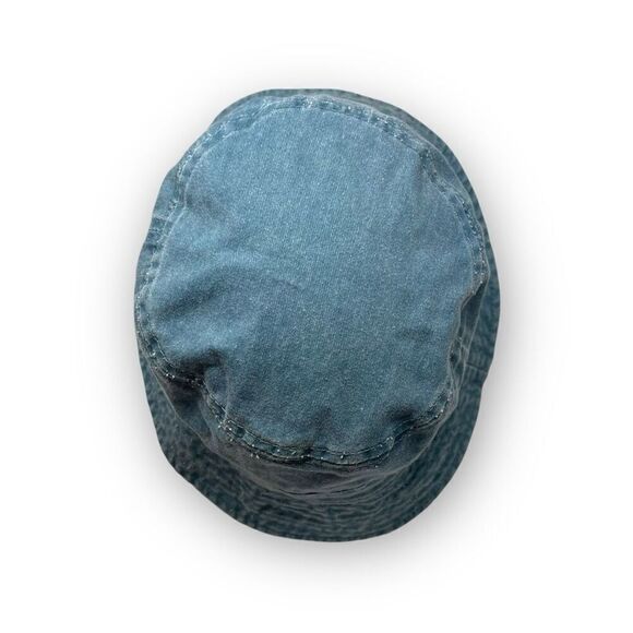 Urban Outfitters Distressed Blue Bucket Hat Cap Unisex OSFM - Picture 6 of 9